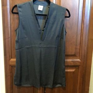 Cabi grey V-Neck tank top size xs